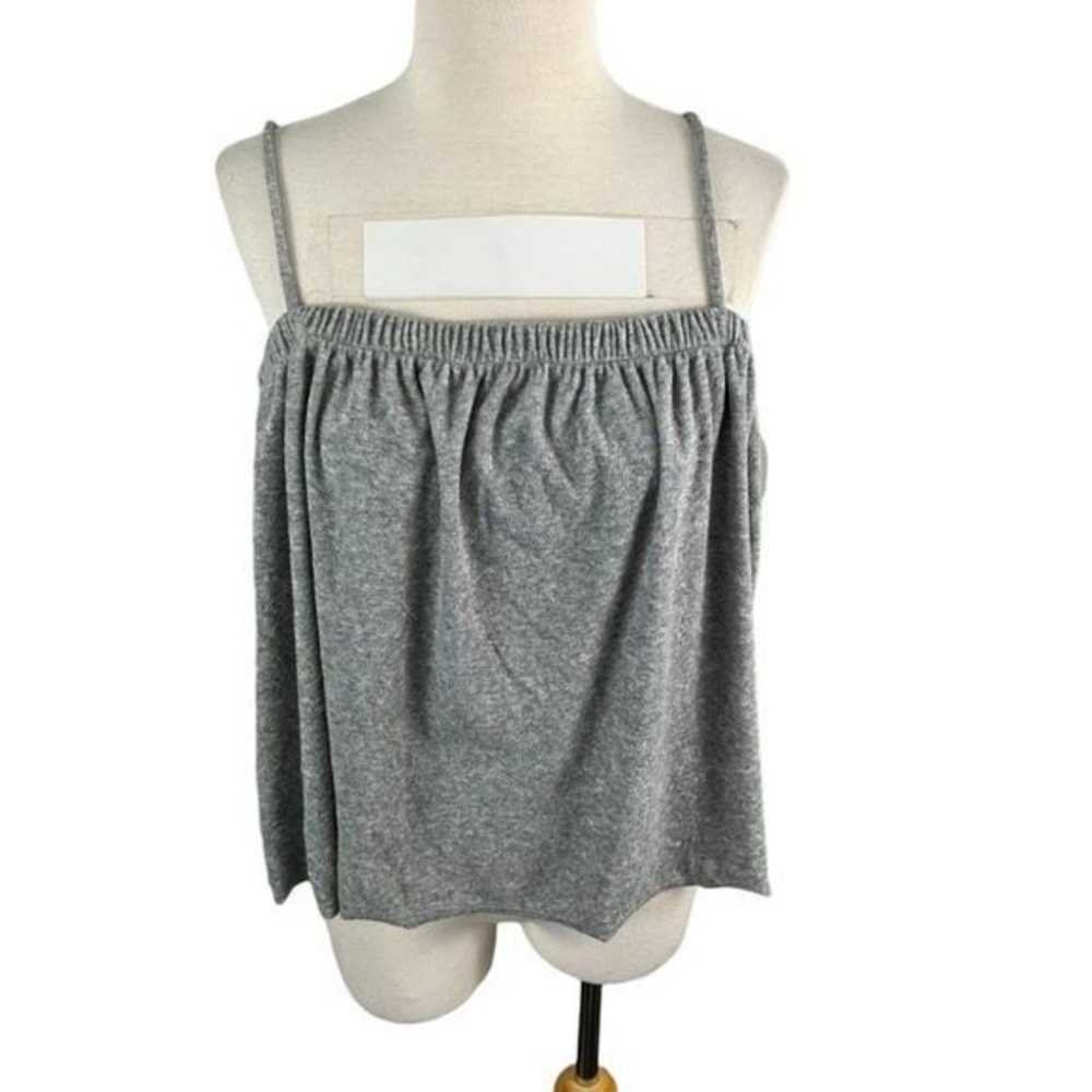 NWOT PROJECT SOCIAL T Grey Terry Cloth Tank Top‎ (XL)